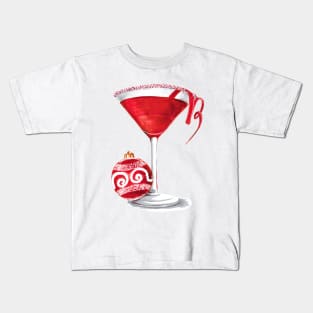 Christmas Cocktail Kids T-Shirt